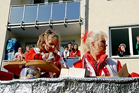 Auf dem Wagen